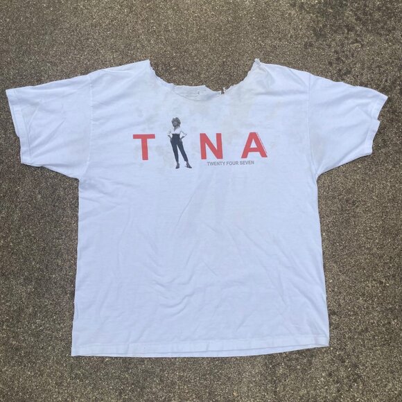TNA Graphic White Short Sleeve Tee - Picture 1 of 6